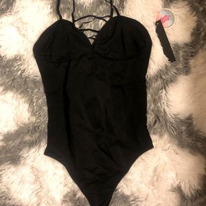 Fashion Nova Black Bodysuit